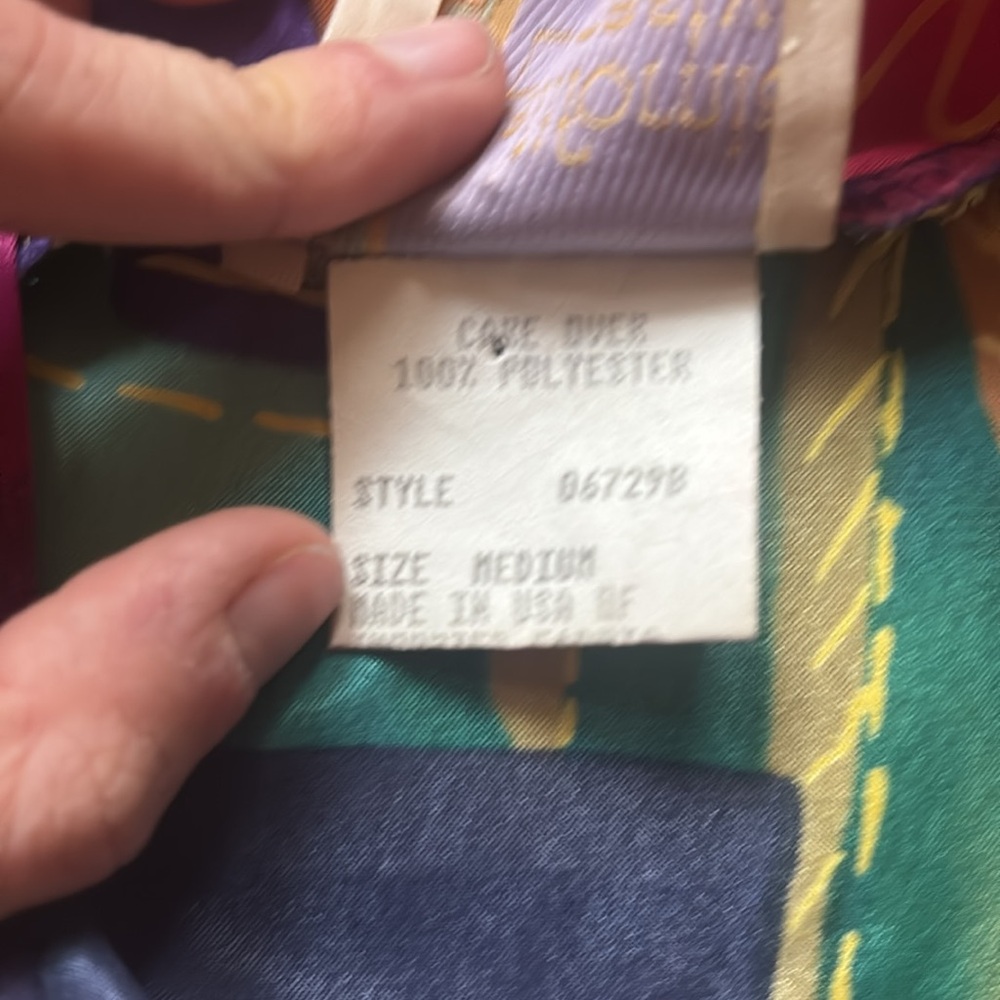 California Dynasty Patterned Funky Robe with Pockets - Picture 4 of 6